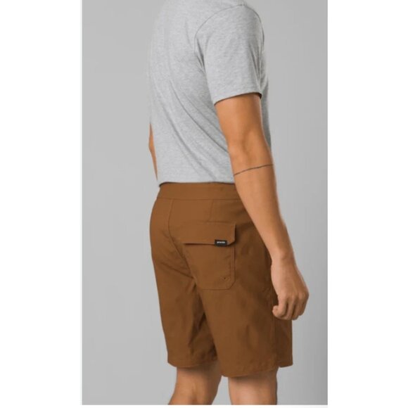 Prana Men's Stretch Zion Hybrid Short II Size 36/07 Rust Brown NWT Pockets - Picture 2 of 15